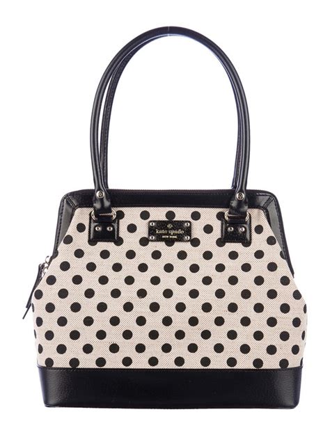 kate spade polka dot purse.